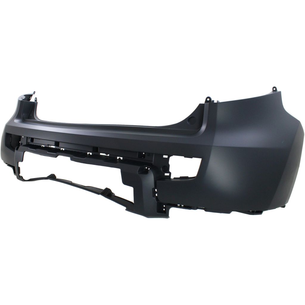 KIA SOUL REAR BUMPER COVER PRIMED ( W/ ROCKER MOLDING )**CAPA** OEM#866112K050 2010-2011 PL#KI1100149C