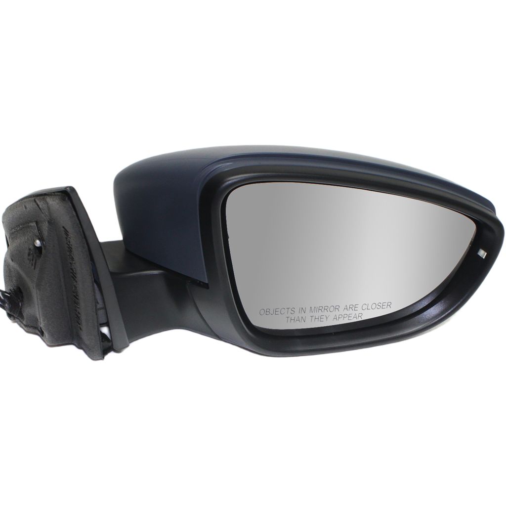 VOLKSWAGEN CC DOOR MIRROR RIGHT (Passenger Side) PWR/HTD/SIGNAL/PUDDLE/M-FOLD (WO/MEMORY) OEM#3C8857508BA9B9-PFM 2009-2012 PL#VW1321139