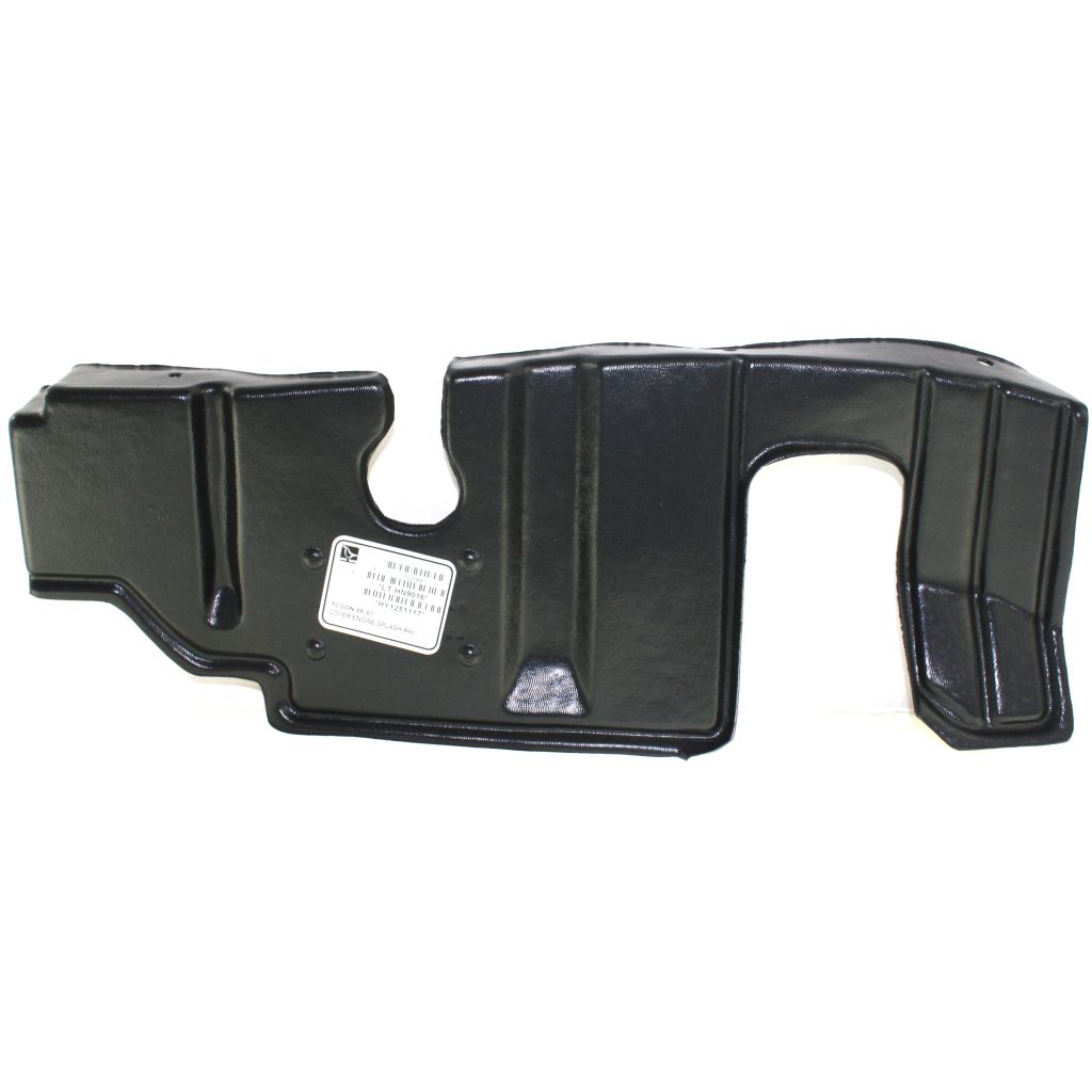 KIA SPORTAGE FRONT SIDE SPLASH SHIELD RIGHT (Passenger Side) OEM#291202E501 2005-2010 PL#HY1251117