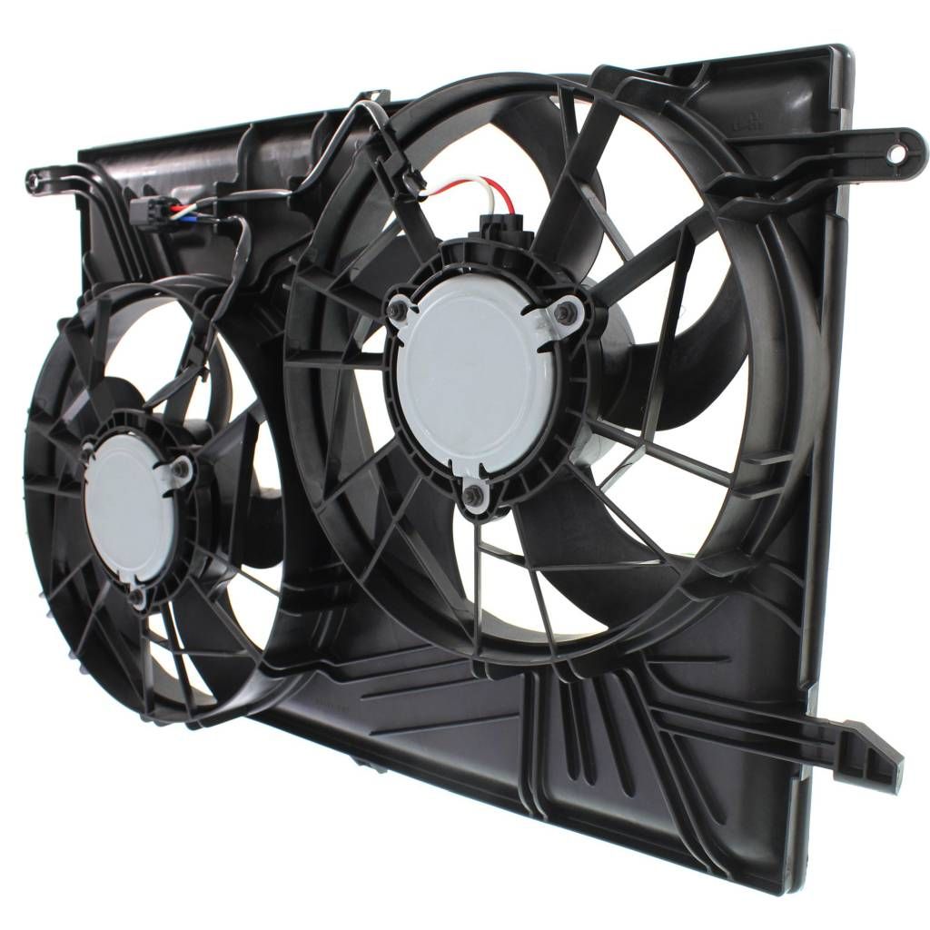 GM TRUCKS & VANS ACADIA / ACADIA LIMITED RADIATOR & A/C FAN ASSEMBLY (DUAL FAN) OEM#20972760 2007-2017 PL#GM3115219