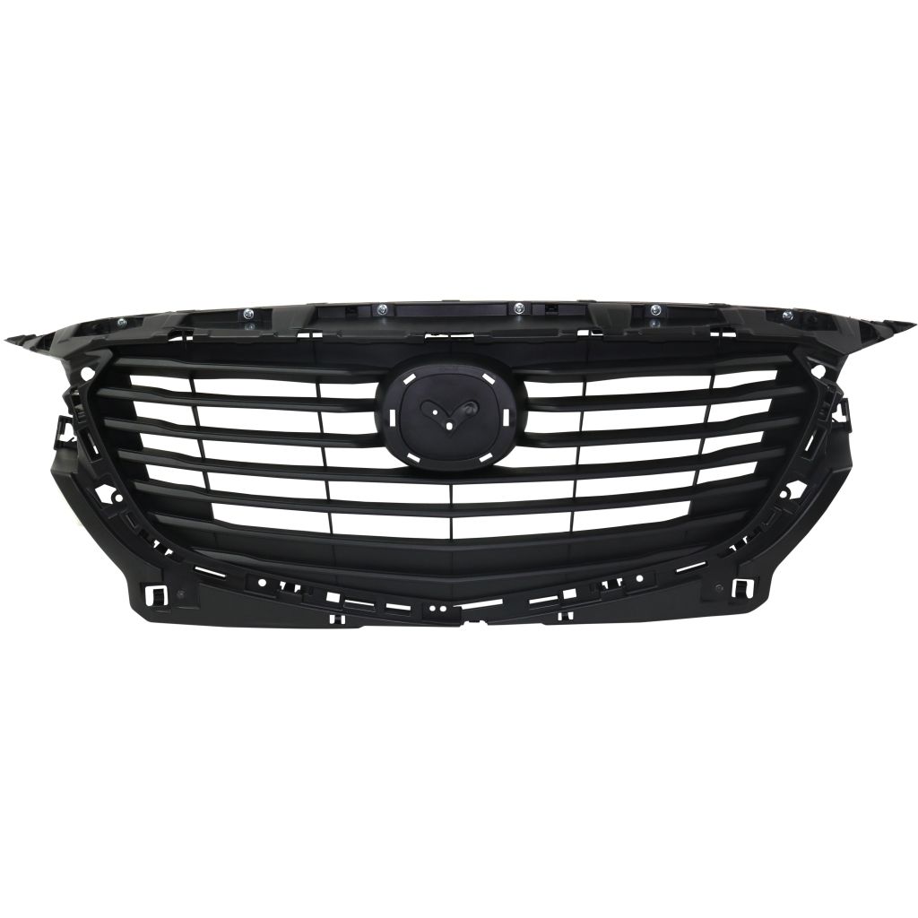 MAZDA CX-3 GRILLE ASSEMBLY DARK-GRAY(WO/RADAR CRUISE)**CAPA** OEM#D10J50710H 2016-2018 PL#MA1200206C