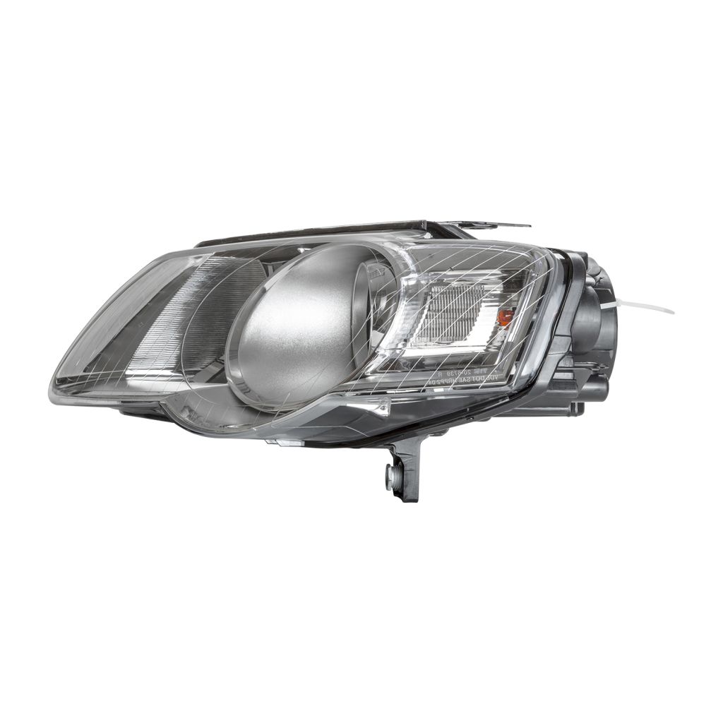 VOLKSWAGEN PASSAT HEAD LAMP ASSEMBLY LEFT (Driver Side) (HALOGEN) OEM#3C0941005AE 2006-2010 PL#VW2502130