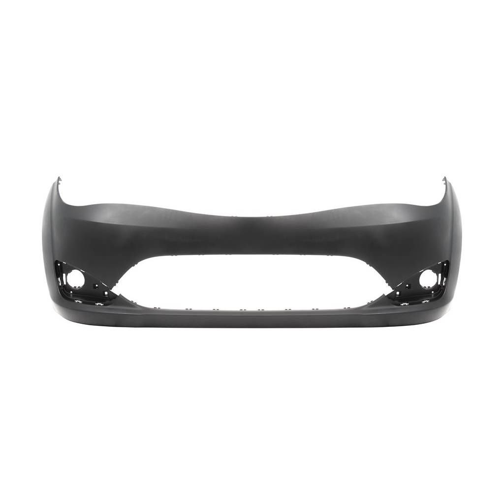 CHRYSLER PACIFICA HYBRID FRONT BUMPER COVER PRIMED (W/FOG LAMP)(WO/PARALLEL PARK ASSIST) OEM#68602223AA 2017-2020 PL#CH1000A27