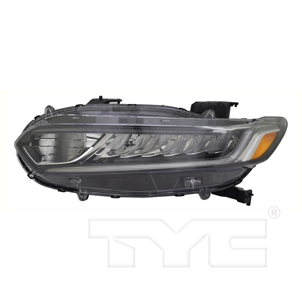 HONDA ACCORD HYBRID HEAD LAMP ASSY LEFT (Driver Side) (HALOGEN HIGH BEAM) OEM#33150TVAA01 2021-2022 PL#HO2502187