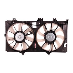 TOYOTA CAMRY HYBRID RADIATOR & A/C FAN ASSY(DUAL FAN) OEM#167110V110-PFM 2015-2017 PL#TO3115173