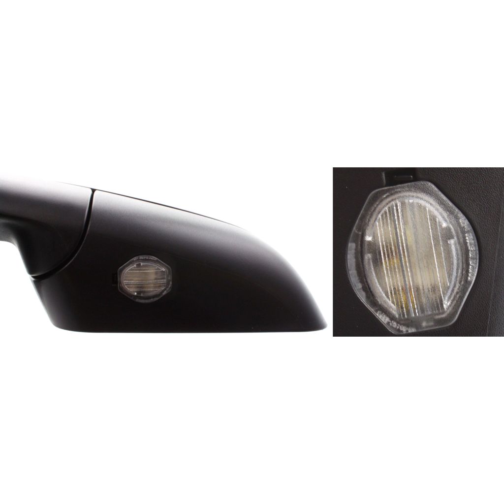 FORD TRUCKS & VANS FREESTYLE DOOR MIRROR ASSY LEFT (Driver Side) PWR/HTD (W/PUDDLE)(W/O MEMORY) OEM#6F9Z17683B 2005-2007 PL#FO1320286
