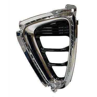 KIA OPTIMA FOG LAMP COVER LEFT (Driver Side) CHROME/BLACK (W/LED)(SX/SXL) OEM#86523D5210 2016-2018 PL#KI1038155