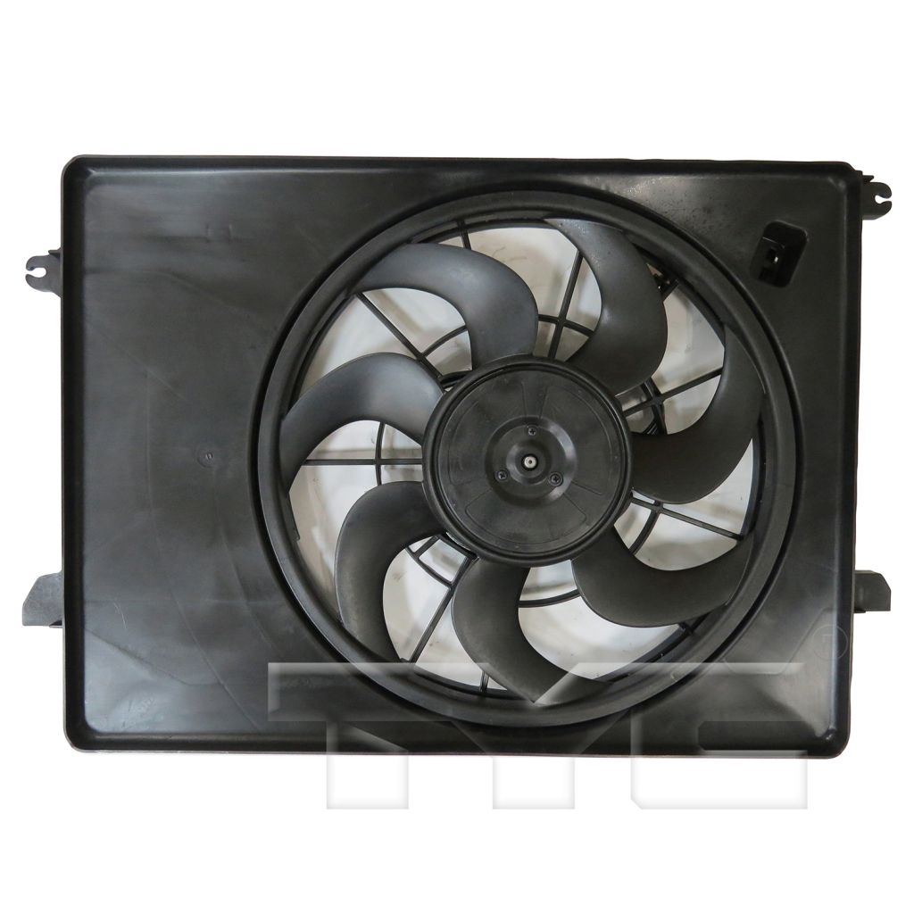HYUNDAI PALISADE RADIATOR & A/C FAN ASSY (3.8L)(SINGLE FAN) OEM#25380S8500 2020-2025 PL#HY3115166