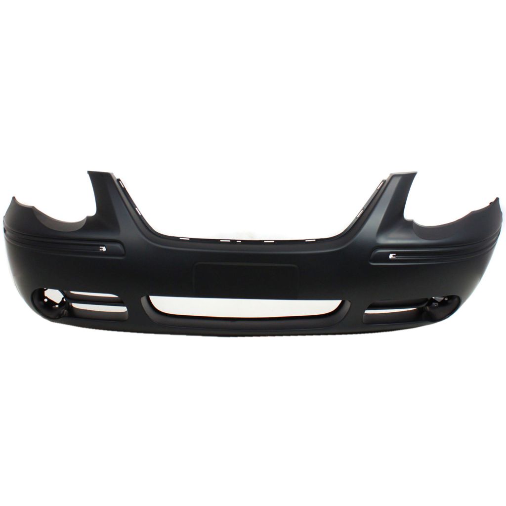 CHRYSLER TOWN & COUNTRY FRONT BUMPER COVER PRM(119"WB W/FOG & CHROME MLDG) OEM#5139121AA 2005-2007 PL#CH1000433