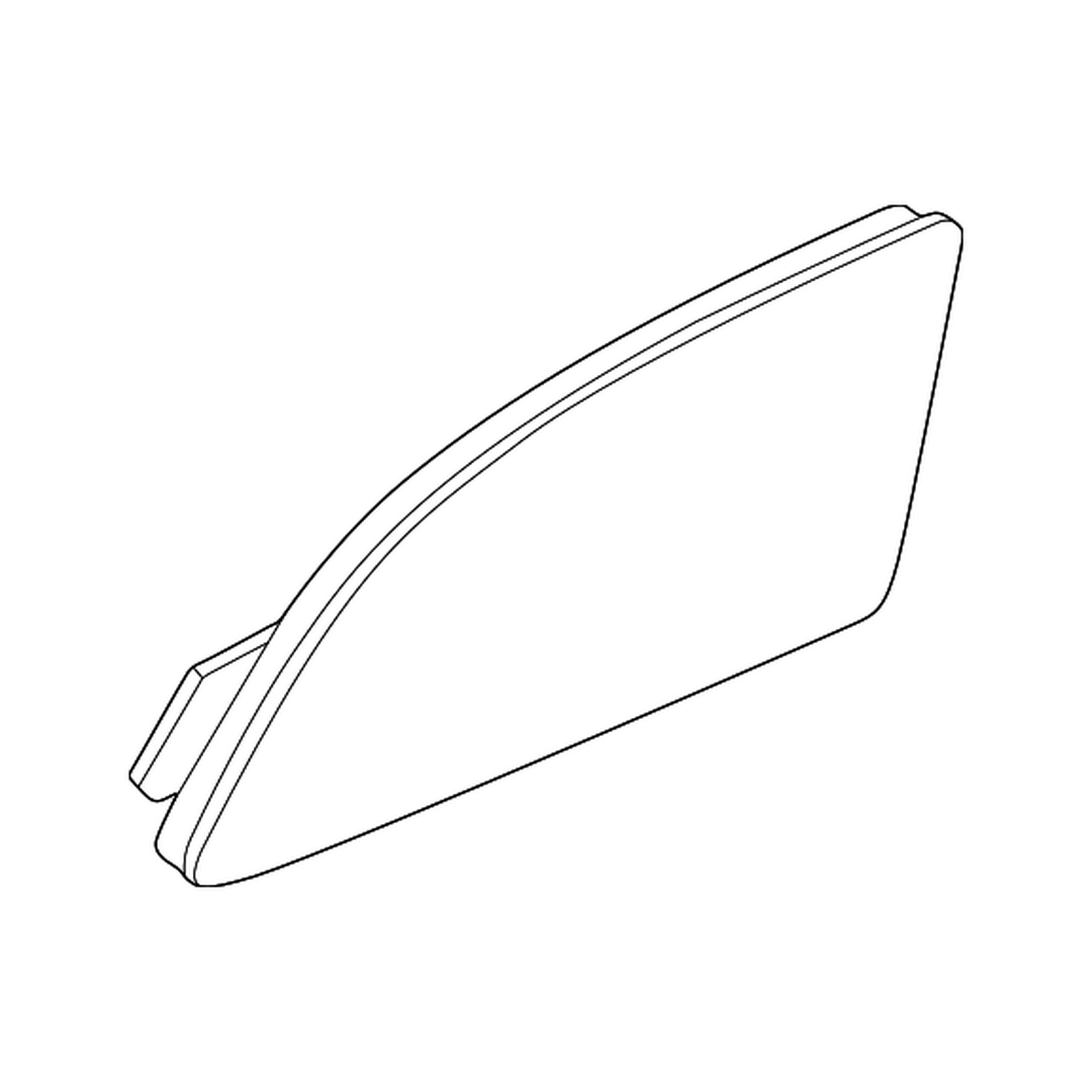 MAZDA MAZDA2 REAR BUMPER REFLECTOR LEFT (Driver Side) OEM#DR61515M0 2011-2014 PL#MA1184103