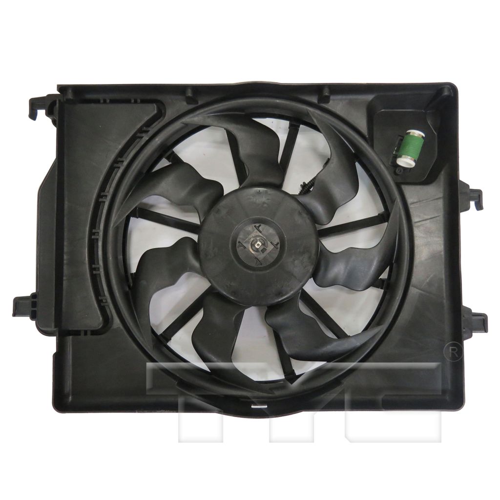 KIA RIO SEDAN RADIATOR & A/C FAN ASSEMBLY OEM#25380H9050 2018-2023 PL#HY3115161