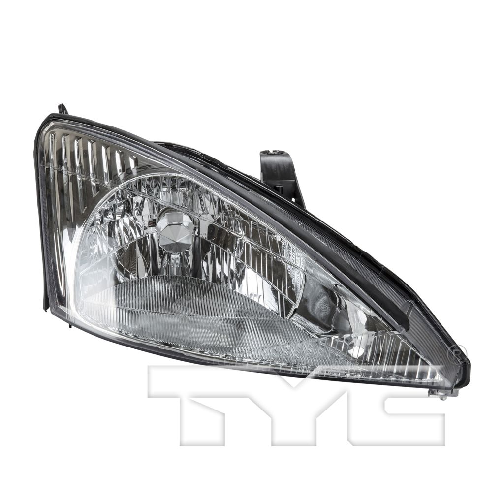 FORD FOCUS HEAD LAMP ASSY RIGHT (Passenger Side) (W/O HID & SVT)(CHROME BEZEL) OEM#3S4Z13008CC 2000-2002 PL#FO2503171