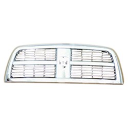DODGE TRUCKS & VANS DODGE/PU (R2500/3500) GRILLE CHROME W/CHROME INNER OEM#68001468AB 2010-2012 PL#CH1200335