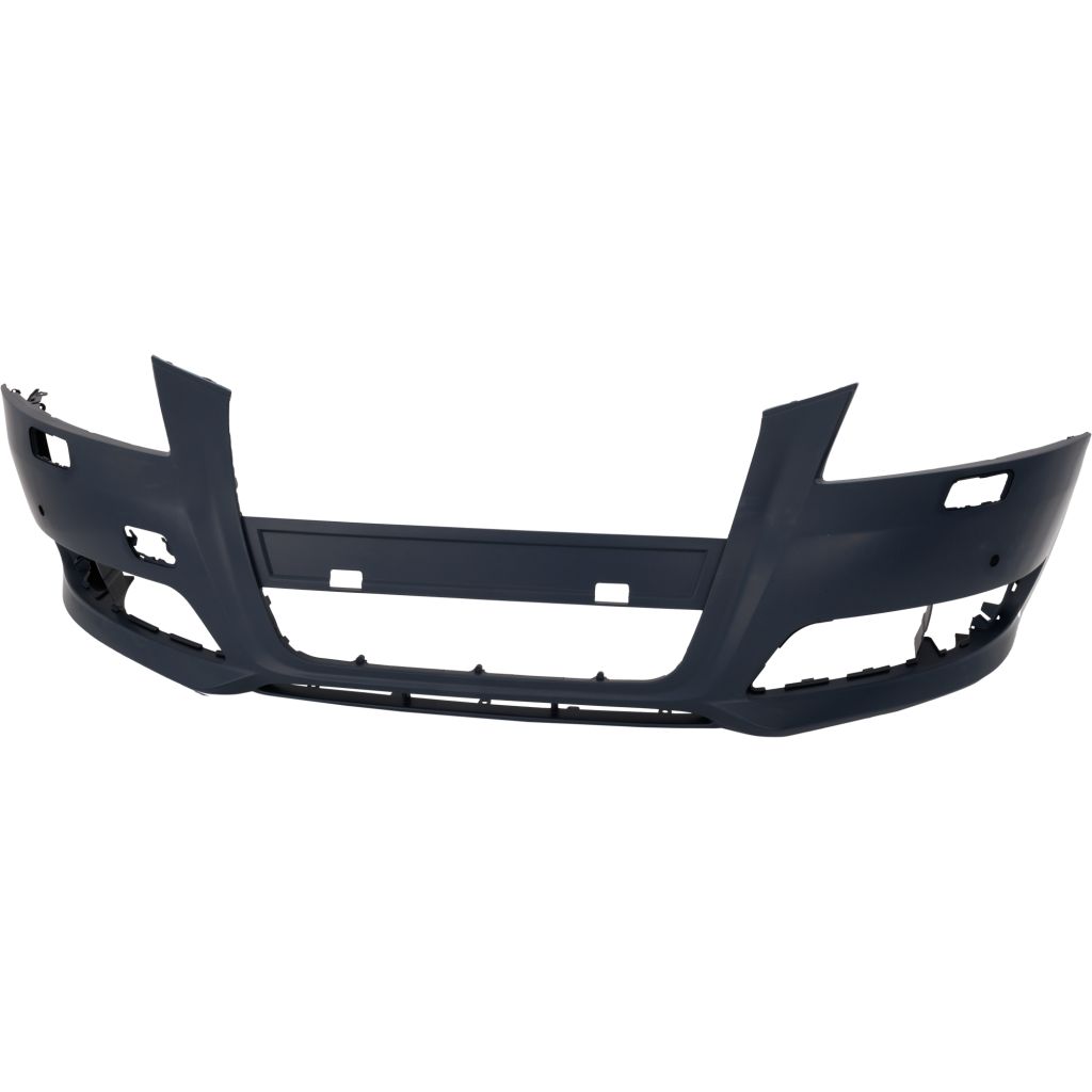 AUDI A3 FRONT BUMPER COVER PRIMED (WO/S LINE) (W/ WASHER)(W/ SENSOR) OEM#8P0807105HGRU 2009-2013 PL#AU1000201