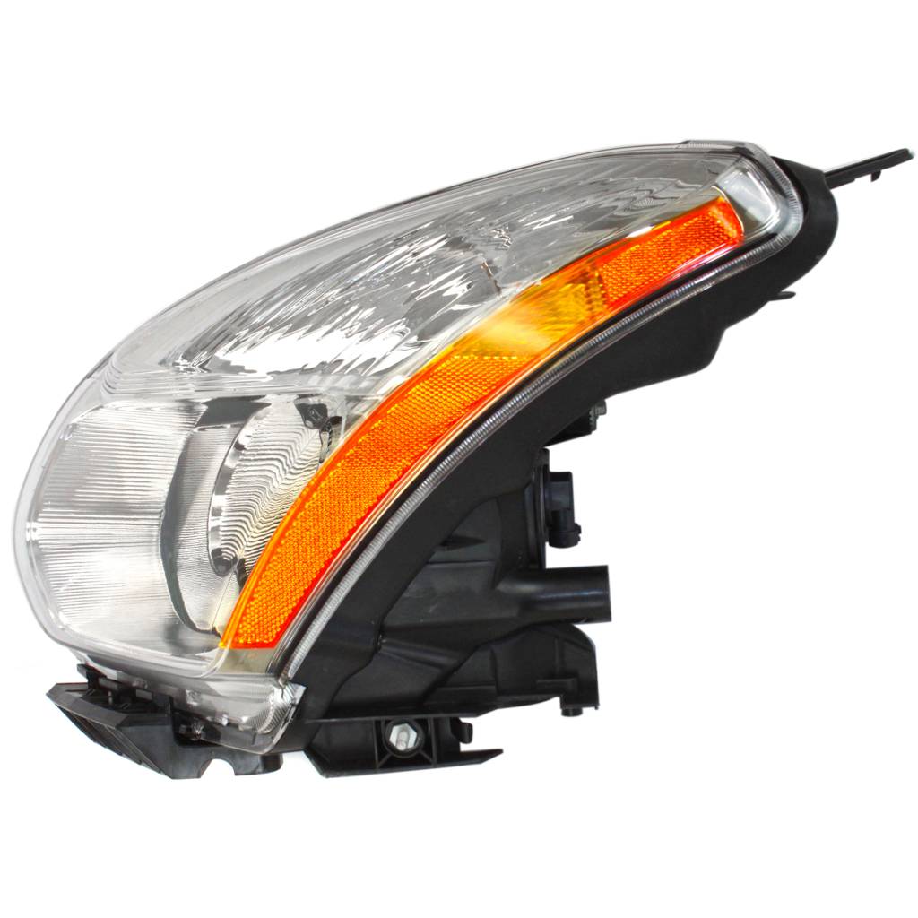 NISSAN ROGUE HEAD LAMP ASSY LEFT (Driver Side) (HALOGEN)(CHROME BEZEL) OEM#260601VK0B 2013 PL#NI2502217