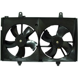 NISSAN(DATSUN) MURANO RADIATOR & A/C FAN ASSEMBLY (DUAL FAN) OEM#21481CA00B 2003-2007 PL#NI3115124