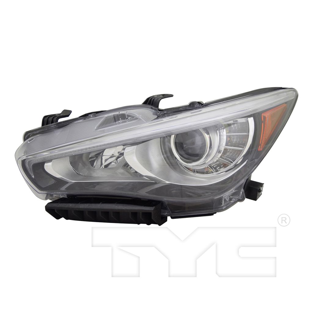 INFINITI Q50 HEAD LAMP ASSEMBLY LEFT (Driver Side) (WO/ADAPTIVE)**CAPA** OEM#260606HH7A 2018-2024 PL#IN2502179C