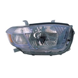 TOYOTA HIGHLANDER HYBRID HEAD LAMP UNIT RIGHT (Passenger Side) (NO BULB)**CAPA** OEM#8113048490 2008-2010 PL#TO2519117C