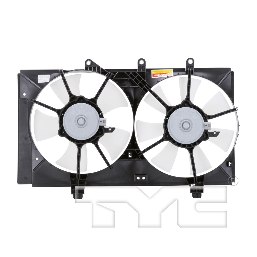 DODGE NEON/SX 2.0 RADIATOR & A/C FAN ASSY (2.0L)(DUAL FAN TYPE) OEM#5019210AA-PFM 2004-2005 PL#CH3115137