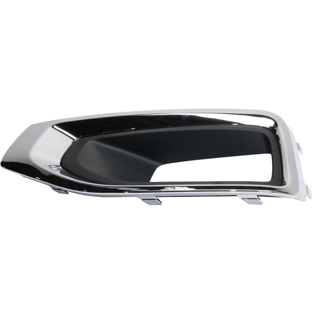 GM TRUCKS & VANS YUKON DENALI/YUKON XL DENALI (GMC) FOG LAMP COVER RIGHT (Passenger Side) CHR/BLK OEM#22936427 2015-2020 PL#GM1039187