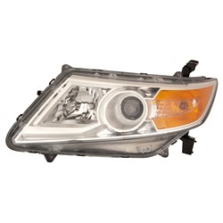HONDA ODYSSEY HEAD LAMP ASSEMBLY LEFT (Driver Side) (HALOGEN)**CAPA** OEM#33150TK8A01 2011-2013 PL#HO2502142C