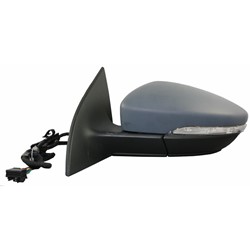 VOLKSWAGEN CC DOOR MIRROR LEFT (Driver Side) PWR/HTD/SIGNAL/PUDDLE/M-FOLD (WO/MEMORY) OEM#3C8857507BA9B9-PFM 2009-2012 PL#VW1320139