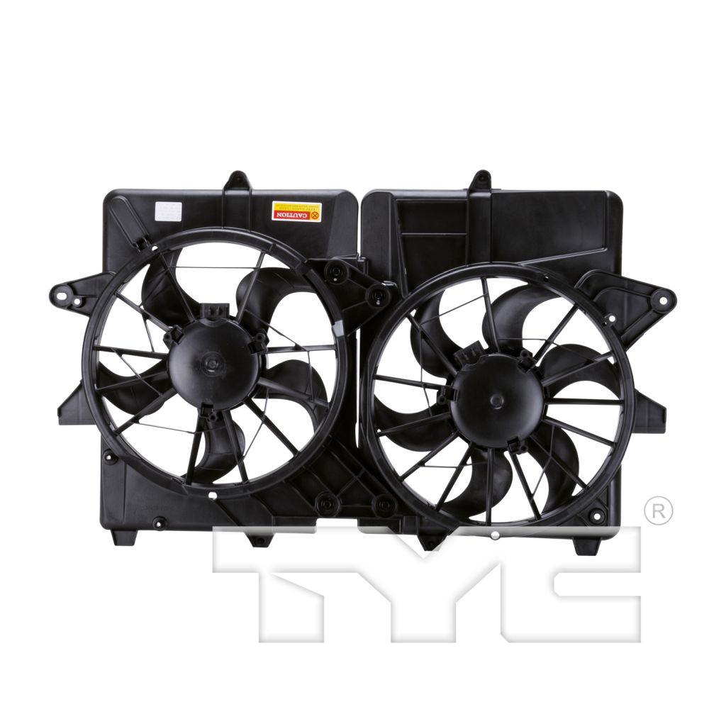 FORD TRUCKS & VANS ESCAPE RADIATOR & A/C FAN ASSY (2.3L)(DUAL FAN) OEM#5L8Z8C607BF 2005-2007 PL#FO3115159