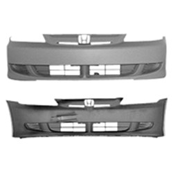 HONDA CIVIC HYBRID FRONT BUMPER COVER PRIMED OEM#04711S5BA90ZZ 2003 PL#HO1000205