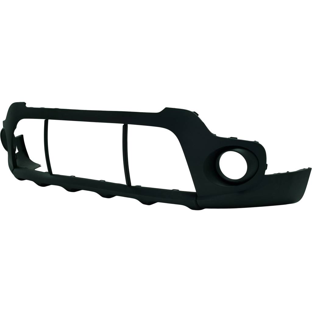 KIA SOUL FRONT BUMPER COVER LOWER TXT-BLACK (BASE/LX)**CAPA** OEM#86512B2500 2017-2019 PL#KI1015111C