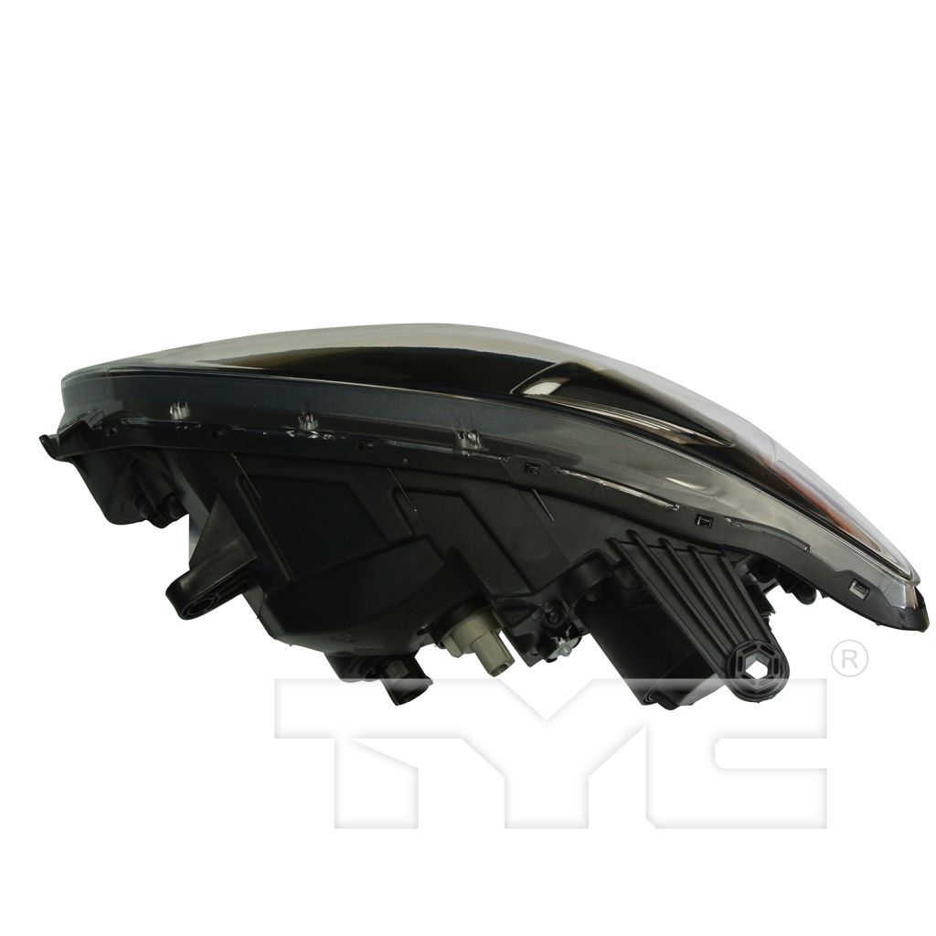 CHRYSLER 200 CONV HEAD LAMP ASSY RIGHT (Passenger Side) (S MDL)(BLACK BEZEL WO/CHROME INSERT)**CAPA** OEM#68088066AG 2011-2014 PL#CH2503275C