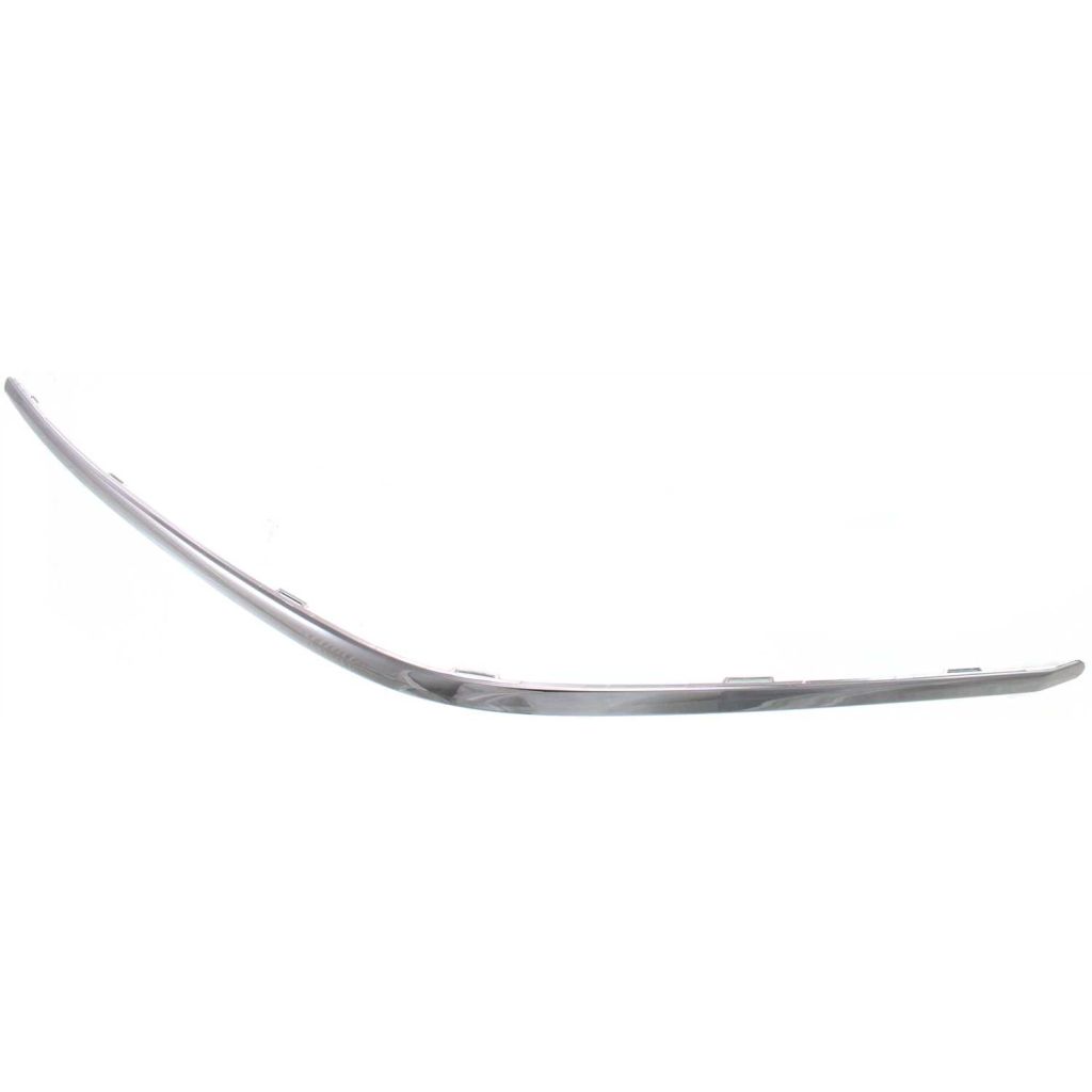 BMW BMW 7 SERIES FRONT BUMPER OUTER COVER UPPER MLDG LEFT (Driver Side) CHROME (745Li/760Li) OEM#51117033475 2002-2005 PL#BM1046121