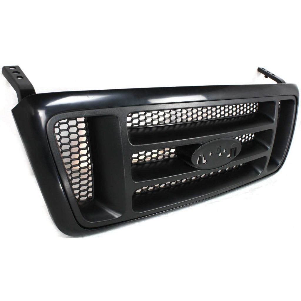 FORD TRUCKS & VANS FORD/PU (F150 EXC HERITAGE) GRILLE PTD FRAME/ BLACK BAR/BLACK HONEYCOMB (FX4/STX MDL) OEM#4L3Z8200BAPTM 2004-2008 PL#FO1200414