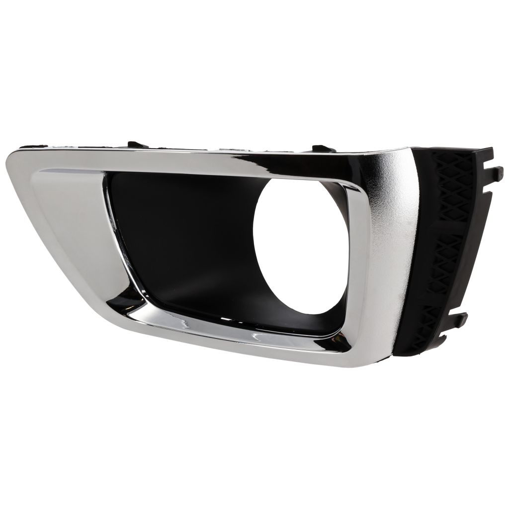 SUBARU FORESTER FOG LAMP COVER LEFT (Driver Side) CHR/BLK 2.0L (W/ FOG) OEM#57731SG090 2014-2018 PL#SU1038107