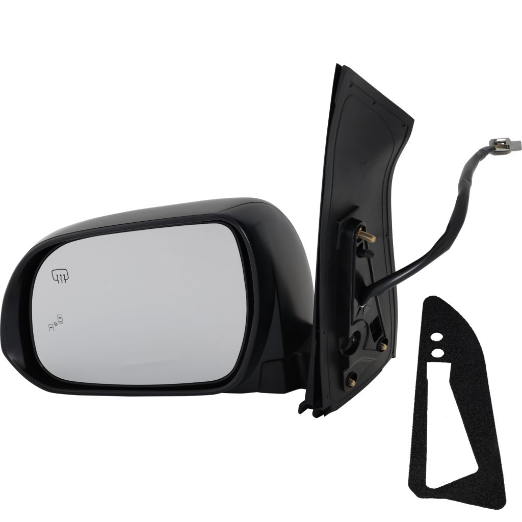 TOYOTA SIENNA DOOR MIRROR LEFT (Driver Side) PWR/HTD/SIGNAL/PUDDLE/MEMORY (W/BSD)(PTM)WO/DIM) OEM#8794008122C1-PFM 2015-2017 PL#TO1320359