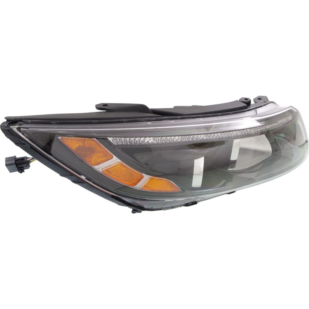 KIA OPTIMA HEAD LAMP ASSY RIGHT (Passenger Side) ( HALOGEN)(W/ LED) OEM#921024C551 2014-2015 PL#KI2503176