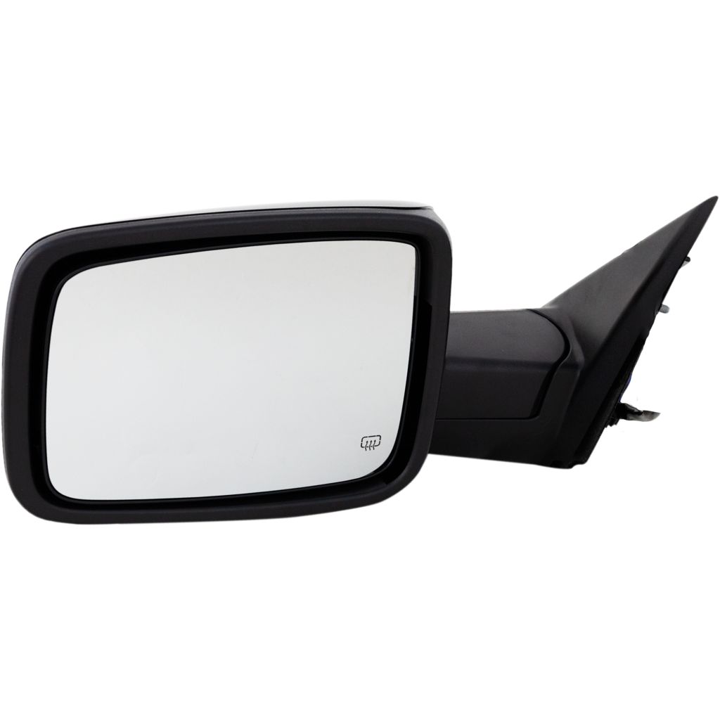 DODGE TRUCKS & VANS DODGE/PU (R1500) DOOR MIRROR LEFT (Driver Side) PWR/HTD/SIGNAL/PUDDL (WO/TOW)(WO/DIMMING)(BLACK) OEM#1QL211XRAF 2010-2012 PL#CH1320346