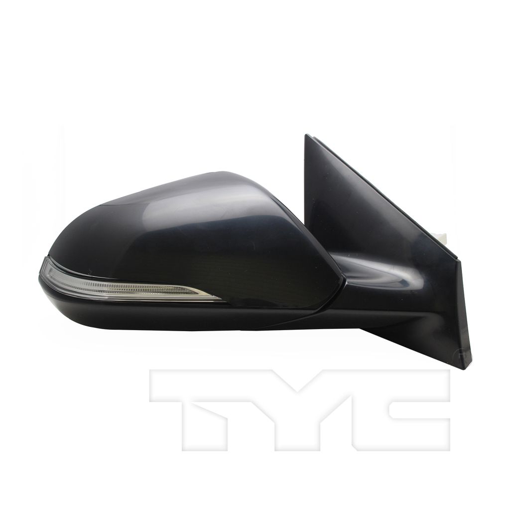 HYUNDAI SONATA DOOR MIRROR RIGHT (Passenger Side) PWR/HTD/SIGNAL (WO/SPOTTER GLASS) OEM#87620C2010 2015-2017 PL#HY1321204