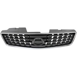 NISSAN(DATSUN) SENTRA GRILLE CHR/DK-GRAY 2.0L (EXC SR) OEM#62070ZE90A 2008-2009 PL#NI1200248