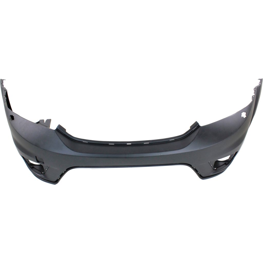 DODGE JOURNEY FRONT BUMPER UPPER COVER PRIMED (2 PC)(W/ WASHER)**CAPA** OEM#1TX82TZZAC (P) 2012-2019 PL#CH1000998C