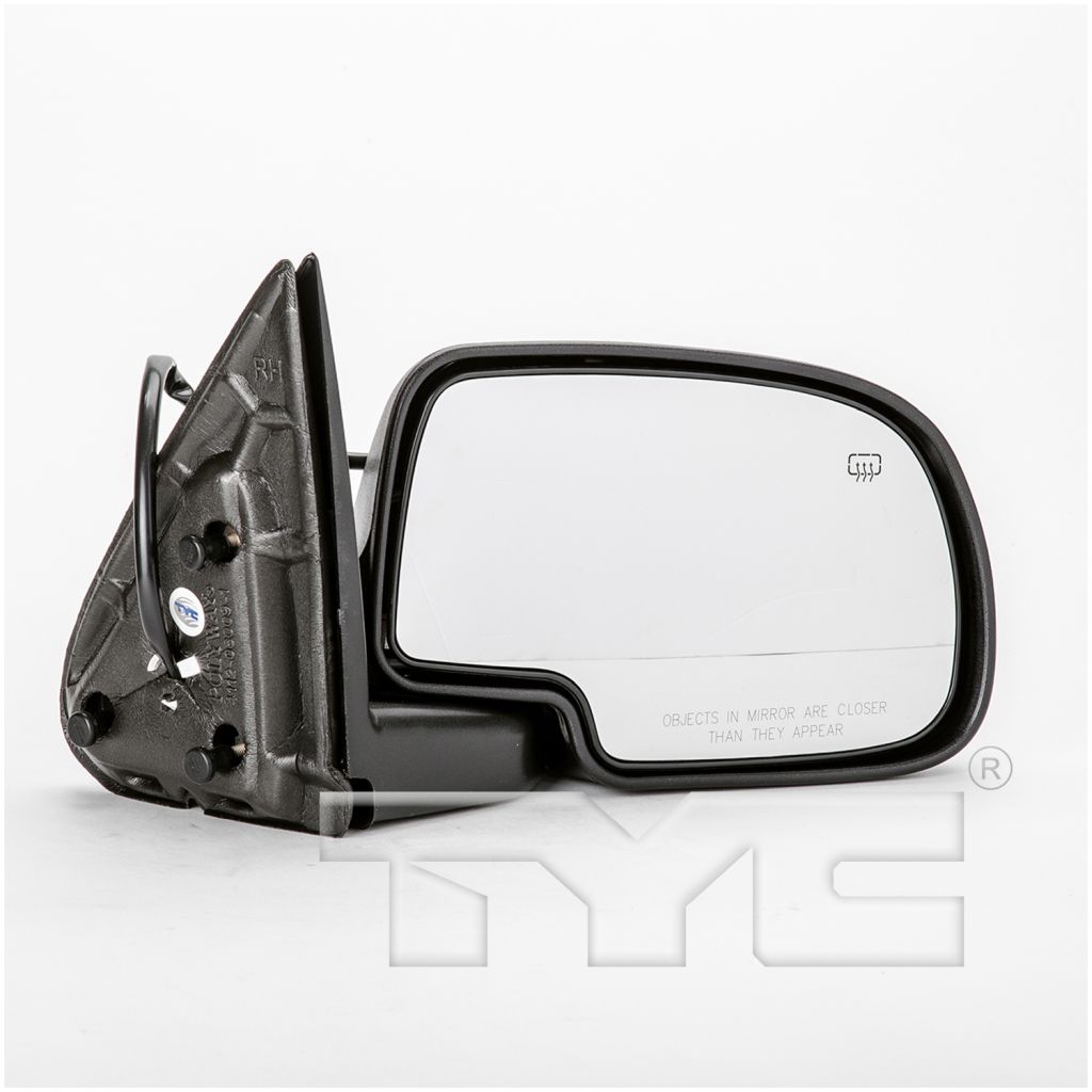 GM TRUCKS & VANS YUKON/YUKON XL (GMC) DOOR MIRROR RIGHT (Passenger Side) PWR/HTD/M-FOLD (PTD CVR) OEM#19120542 2003-2006 PL#GM1321295