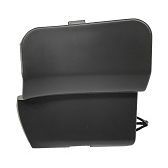 INFINITI QX60 HYBRID FRONT BUMPER TOW HOOK COVER TEXTURE OEM#622A09NC1A 2016-2017 PL#IN1028100