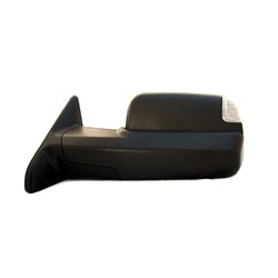 DODGE TRUCKS & VANS DODGE/PU (R1500) DOOR MIRROR LEFT (Driver Side) PWR/HTD/SIGNAL/PUDDLE (DUAL GLASS)(TEXT BLACK)(W/TOW PKG) OEM#55372071AM 2010-2011 PL#CH1320315