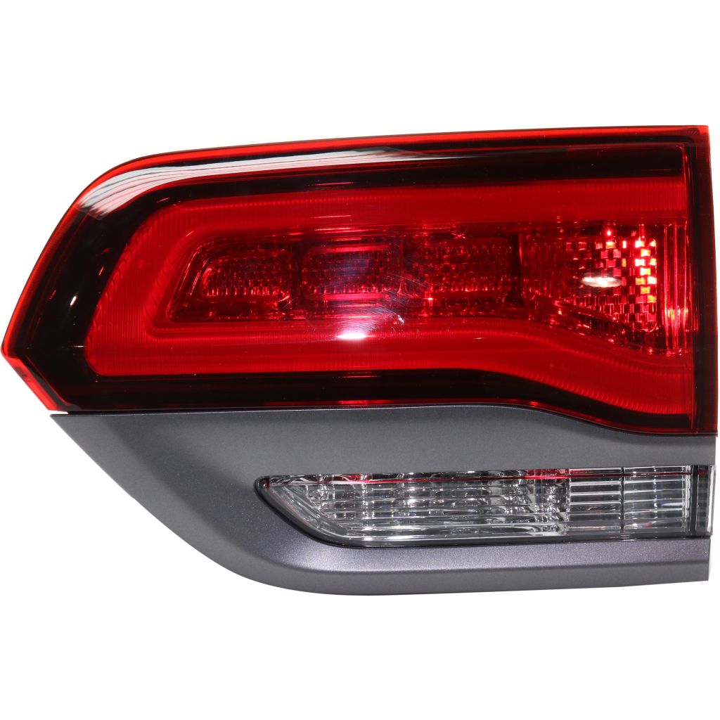 JEEPVEHICLE GRAND CHEROKEE / GRAND CHEROKEE WK BACK-UP LAMP ASSYY RIGHT (Passenger Side) DARK-GRAY INSERT (TRAILHAWK MDL) OEM#68316194AF 2017-2021 PL#CH2803113