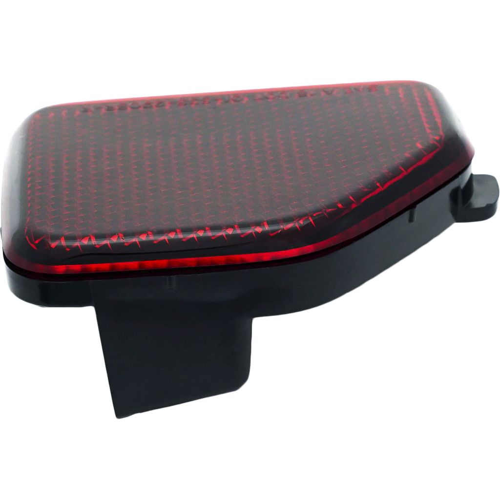 JEEPVEHICLE WRANGLER PLUG-IN REAR BUMPER REFLECTOR RIGHT (Passenger Side) (EXC STEEL BMP) OEM#68281936AB 2021-2024 PL#CH1185108