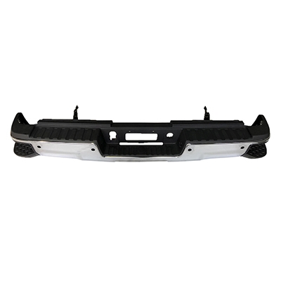 GM TRUCKS & VANS SILVERADO/PU 2500/3500 (CHEVY) REAR STEP BMP ASSY CHROME (DUAL REAR WHEEL)(W/SENSOR)(W/HITCH BAR) OEM#84204607-PFM 2015-2019 PL#GM1103192