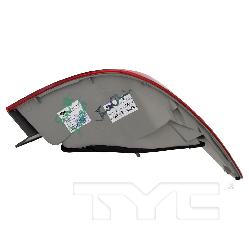 HYUNDAI SONATA TAIL LAMP ASSEMBLY RIGHT (Passenger Side) (WO/LED)**CAPA** OEM#924023Q000 2011-2014 PL#HY2805116C
