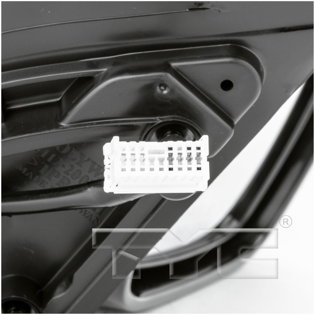 HYUNDAI SONATA DOOR MIRROR RIGHT (Passenger Side) POWER/HEATED (WO/SIGNAL) OEM#876203Q010 2011-2014 PL#HY1321166