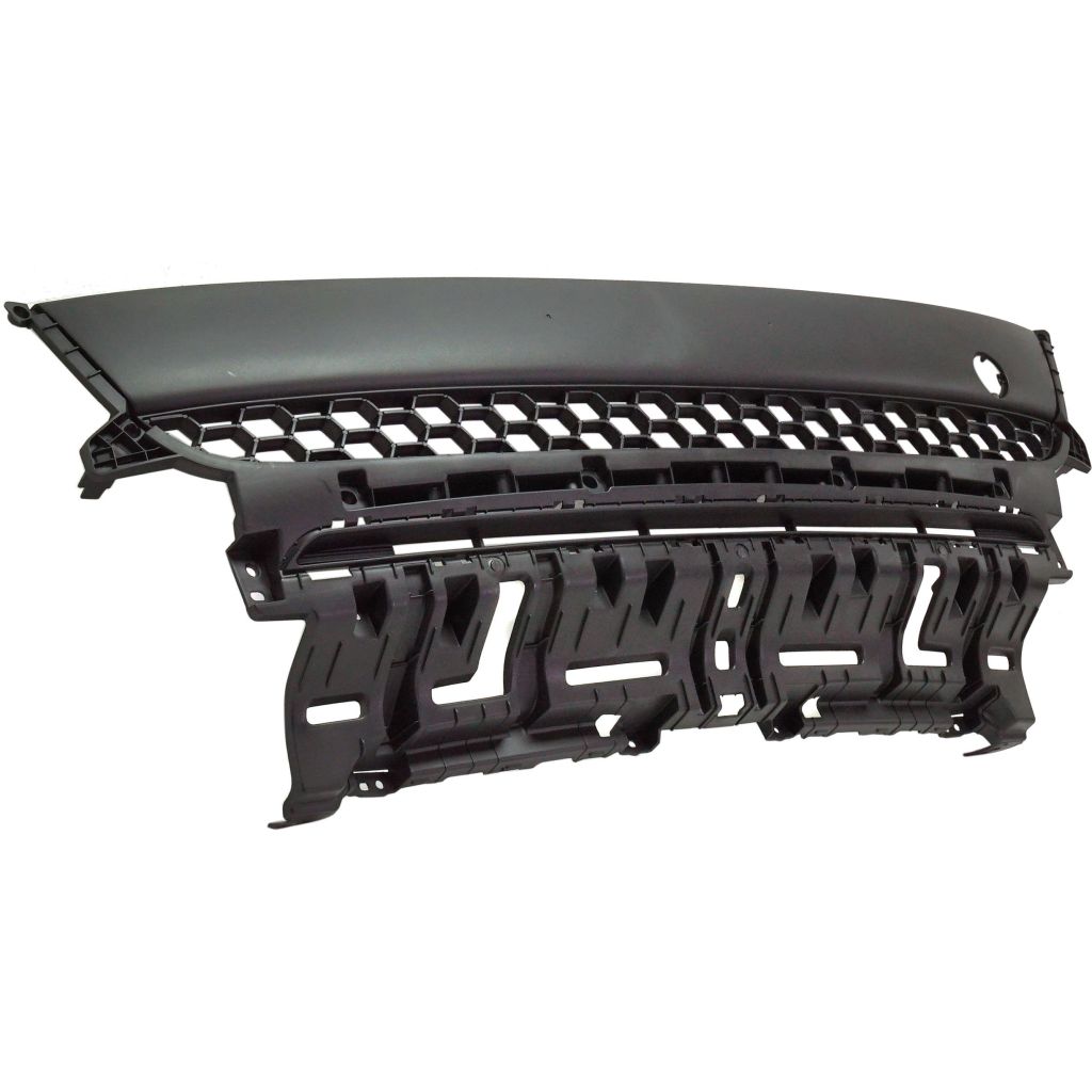 KIA SOUL FRONT BUMPER GRILLE UPPER BLACK (BASE/LX/+/EX)**CAPA** OEM#86561B2500 2017-2019 PL#KI1036136C