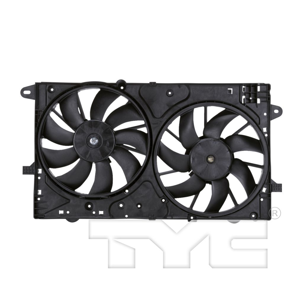 BUICK REGAL RADIATOR & A/C FAN ASSEMBLY 2.0L (DUAL FAN) OEM#20979495-PFM 2014-2017 PL#GM3115249