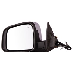 DODGE TRUCKS & VANS DURANGO DOOR MIRROR LEFT (Driver Side) PWR/HTD/SIGNAL (CHR)(WO/BLIND SPOT DET) OEM#68237573AF 2014-2022 PL#CH1320377